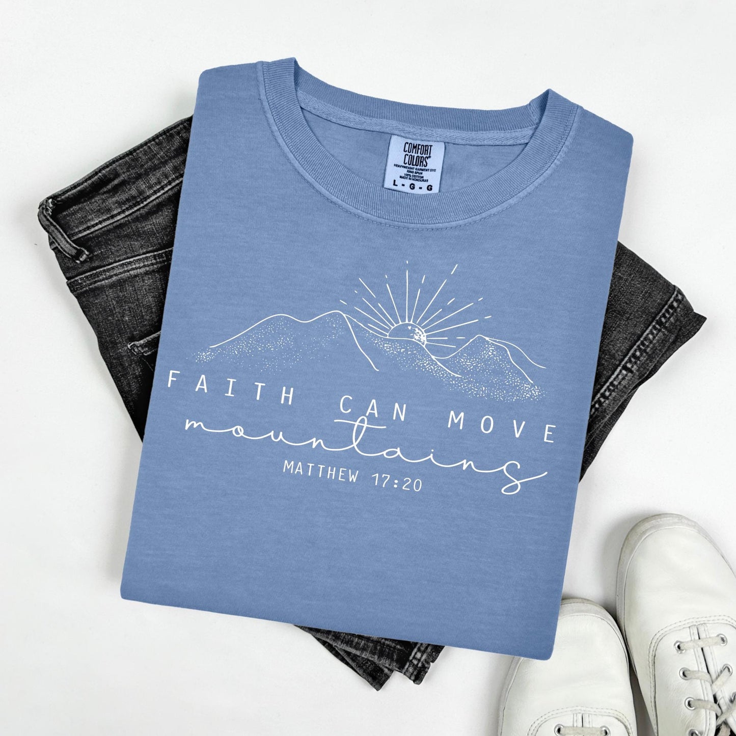 Faith Can Move Mountains Tee