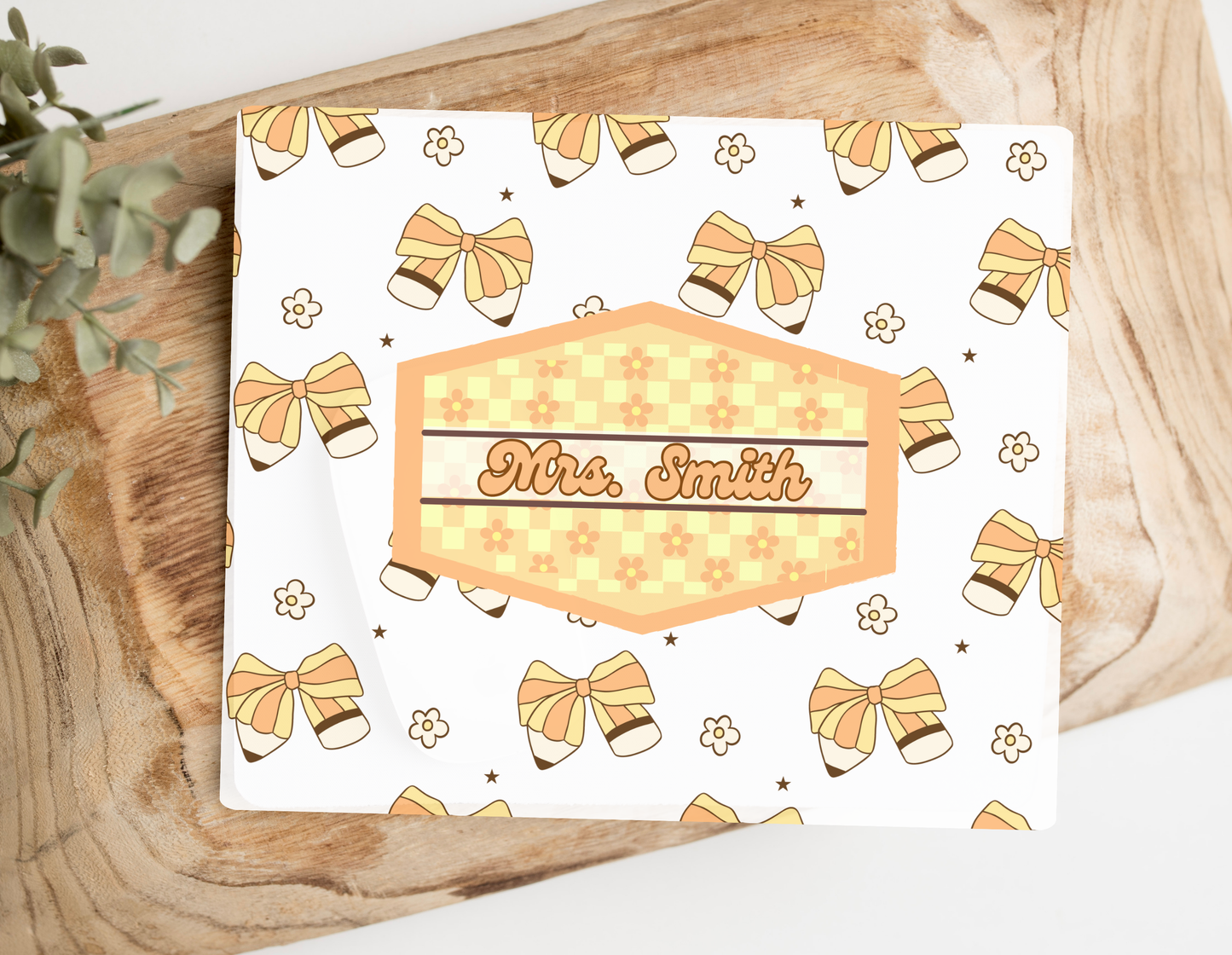 Golden Bows Custom Teacher Mousepad