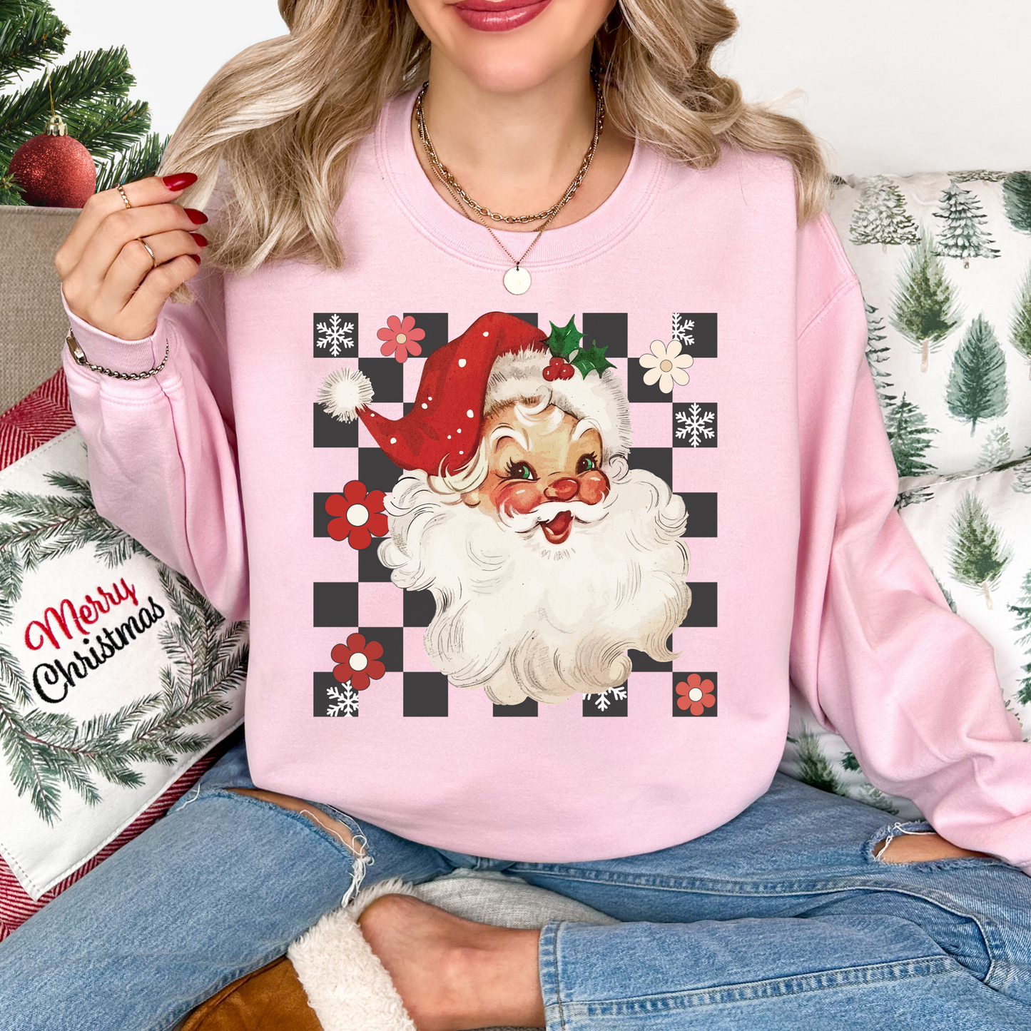 Groovy Claus Crewneck