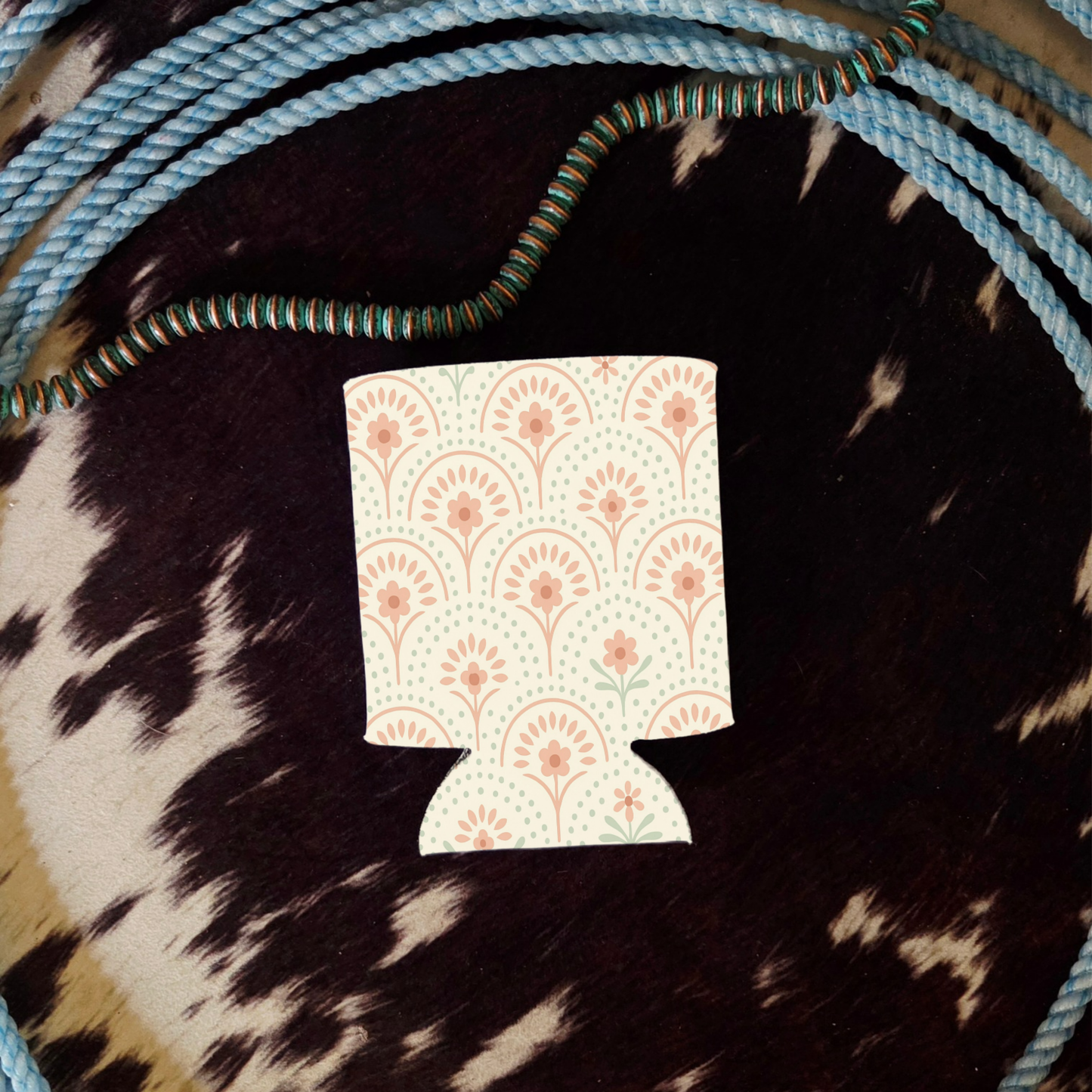 Blush Bloom Can Cooler