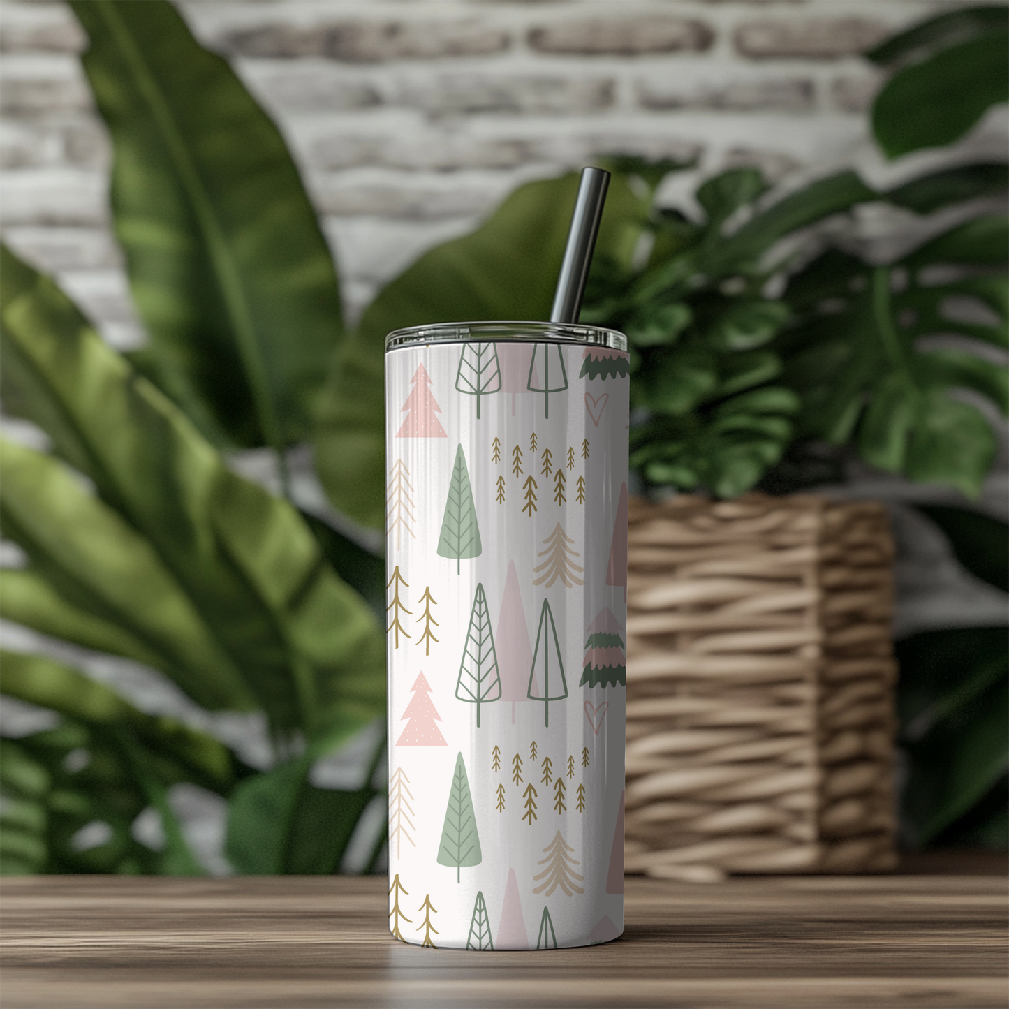 Pastel Pines 20oz Tumbler