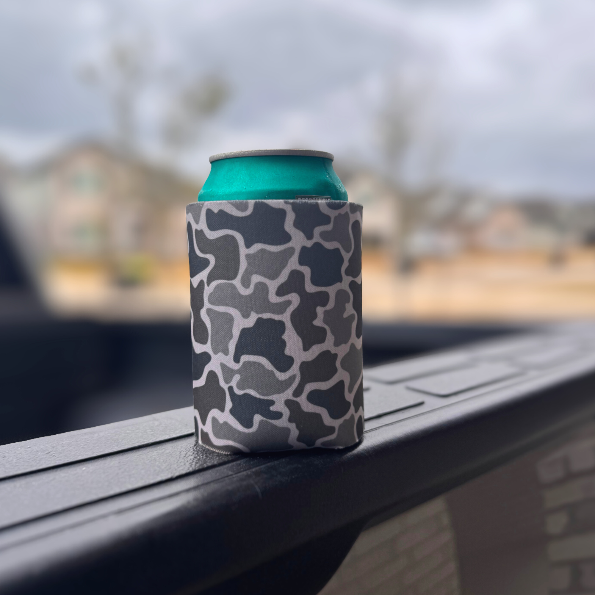 Duck Camo Can Cooler - Personalization Available