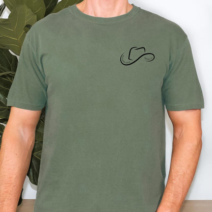 Men's Camo Buck Tee