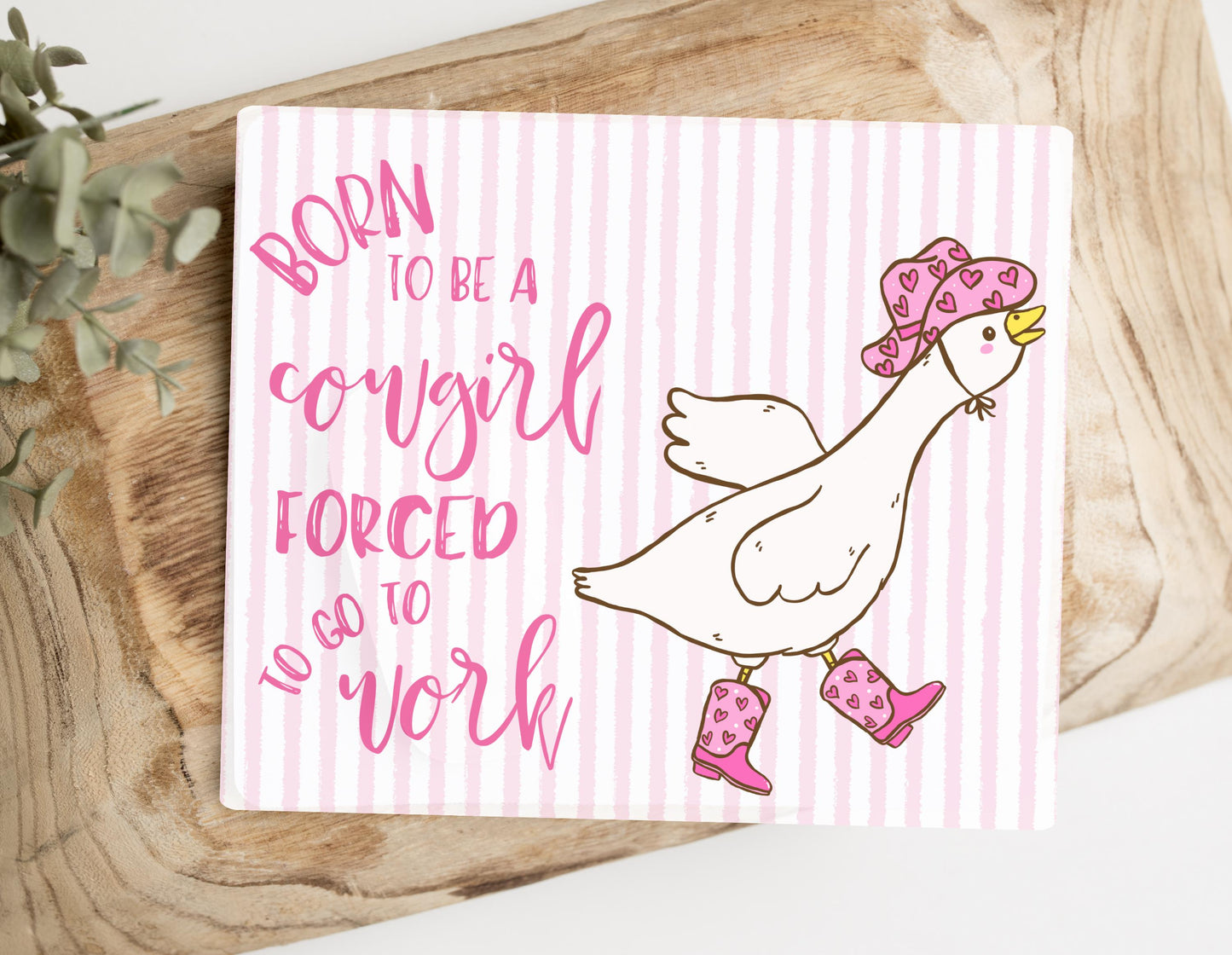 Born To Be A Cowgirl Mousepad