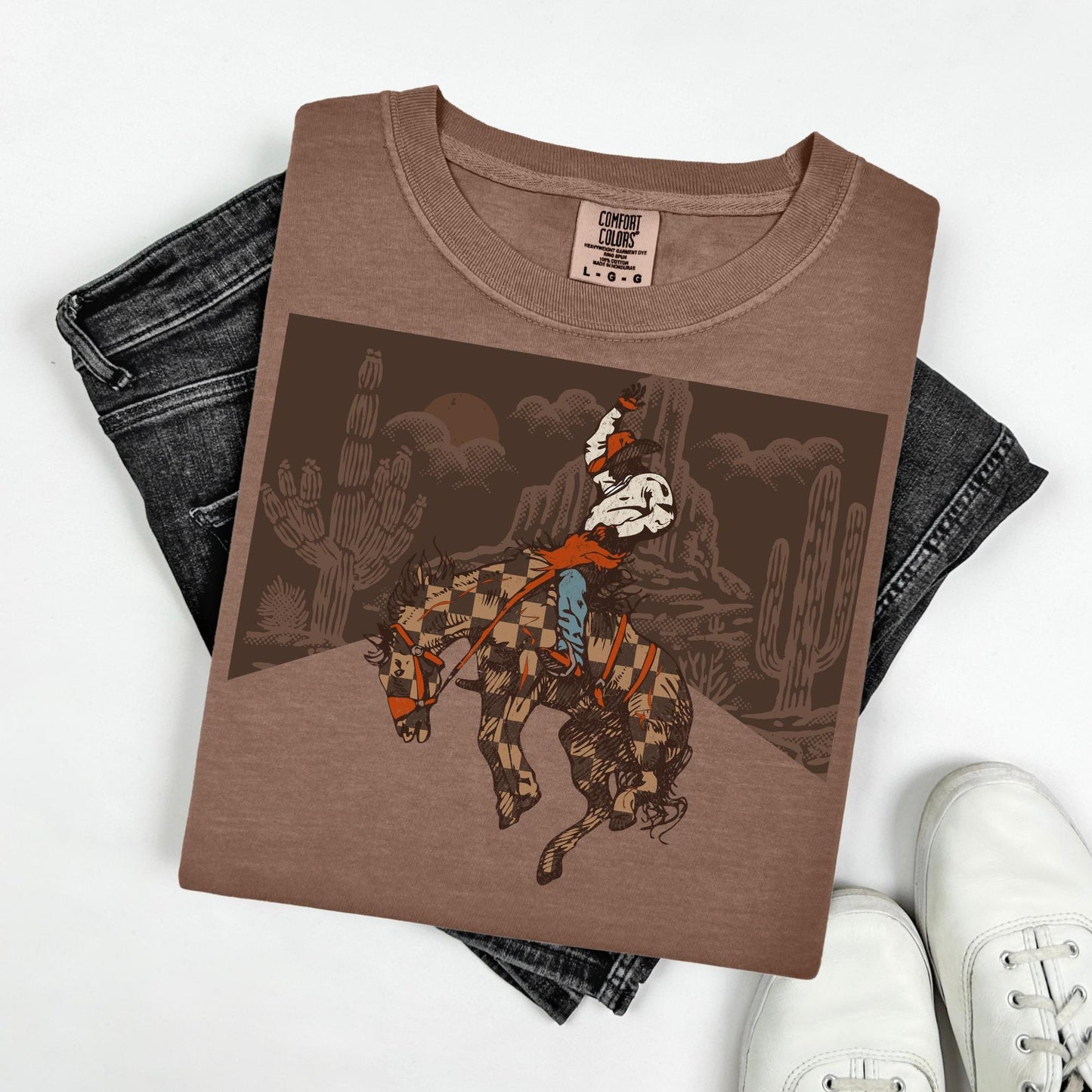 The Checkered Outlaw Tee
