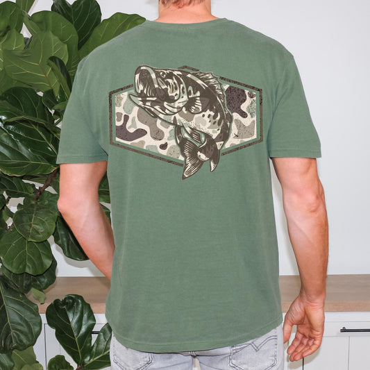 Men's Camo Bass