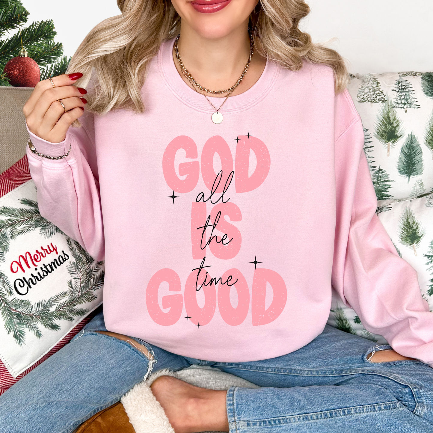 God is Good Crewneck