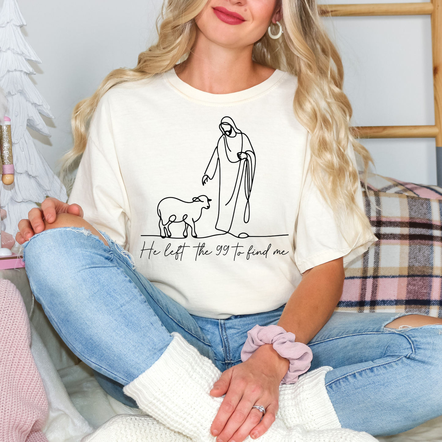 He Left The 99 To Find Me Tee