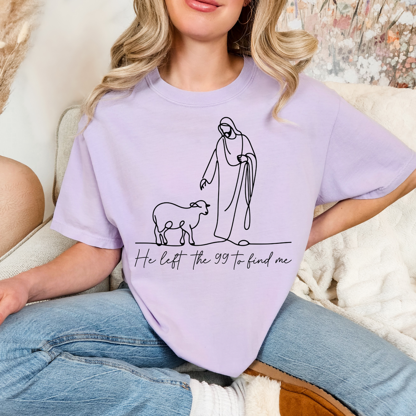 He Left The 99 To Find Me Tee