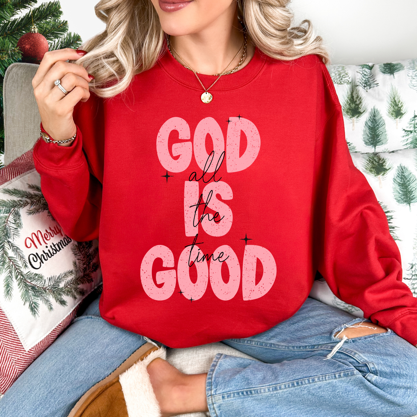 God is Good Crewneck