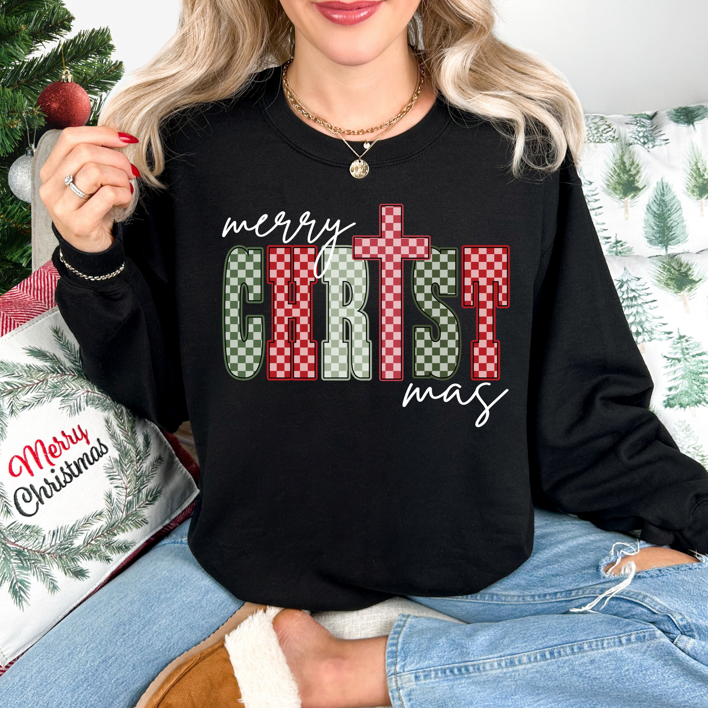 Merry CHRISTmas Crewneck