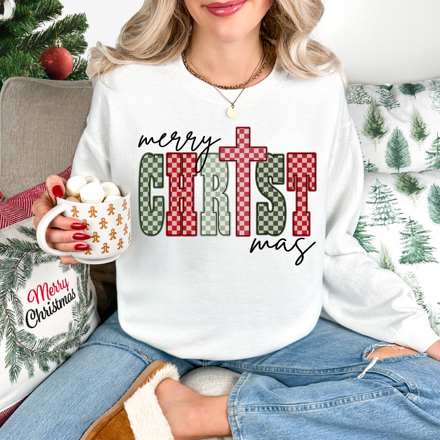 Merry CHRISTmas Crewneck