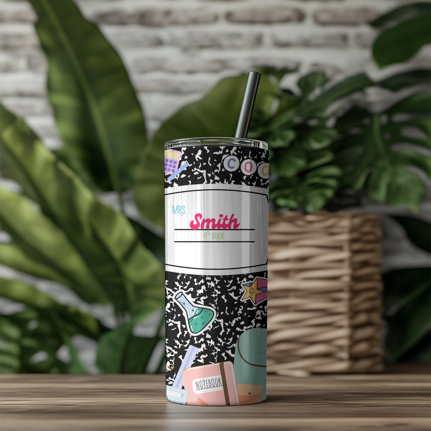 Composition Cool Teacher Tumbler - 20oz