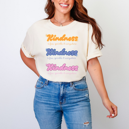 Kindness Is Free, Sprinkle It Everywhere Graphic Tee