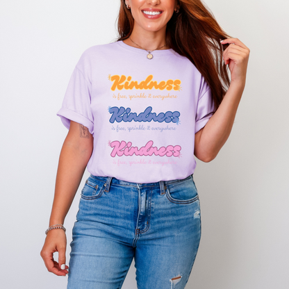 Kindness Is Free, Sprinkle It Everywhere Graphic Tee