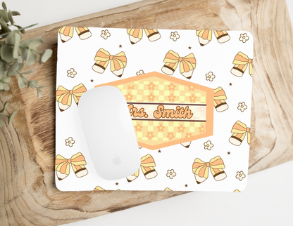 Golden Bows Custom Teacher Mousepad
