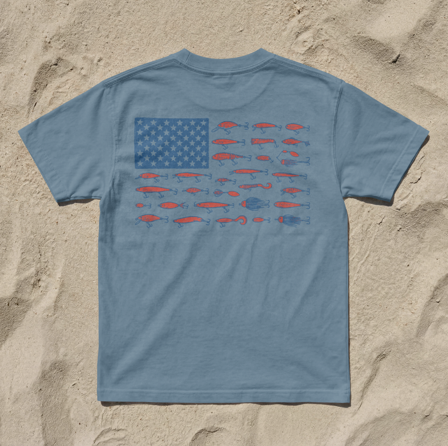 Red White and Reel T-Shirt