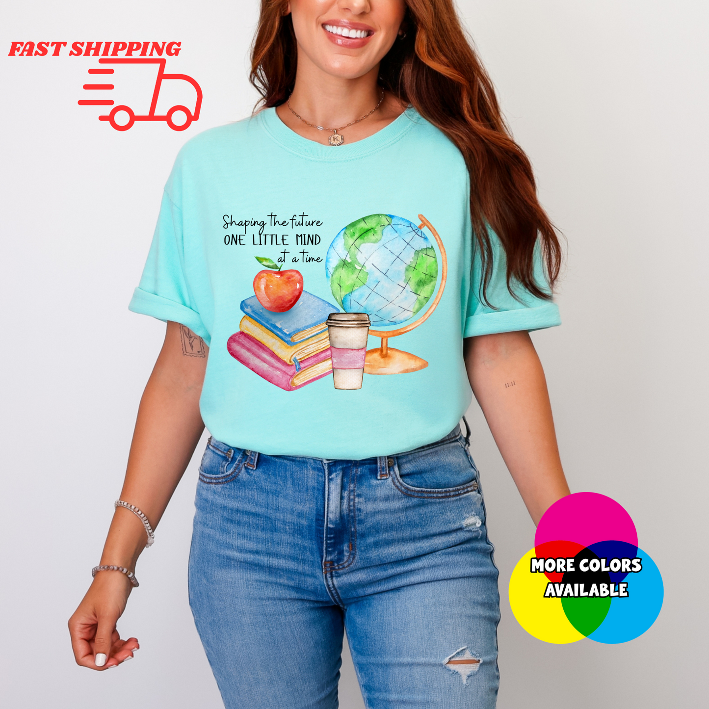 Shaping the Future One Little Mind at a Time Graphic Tee