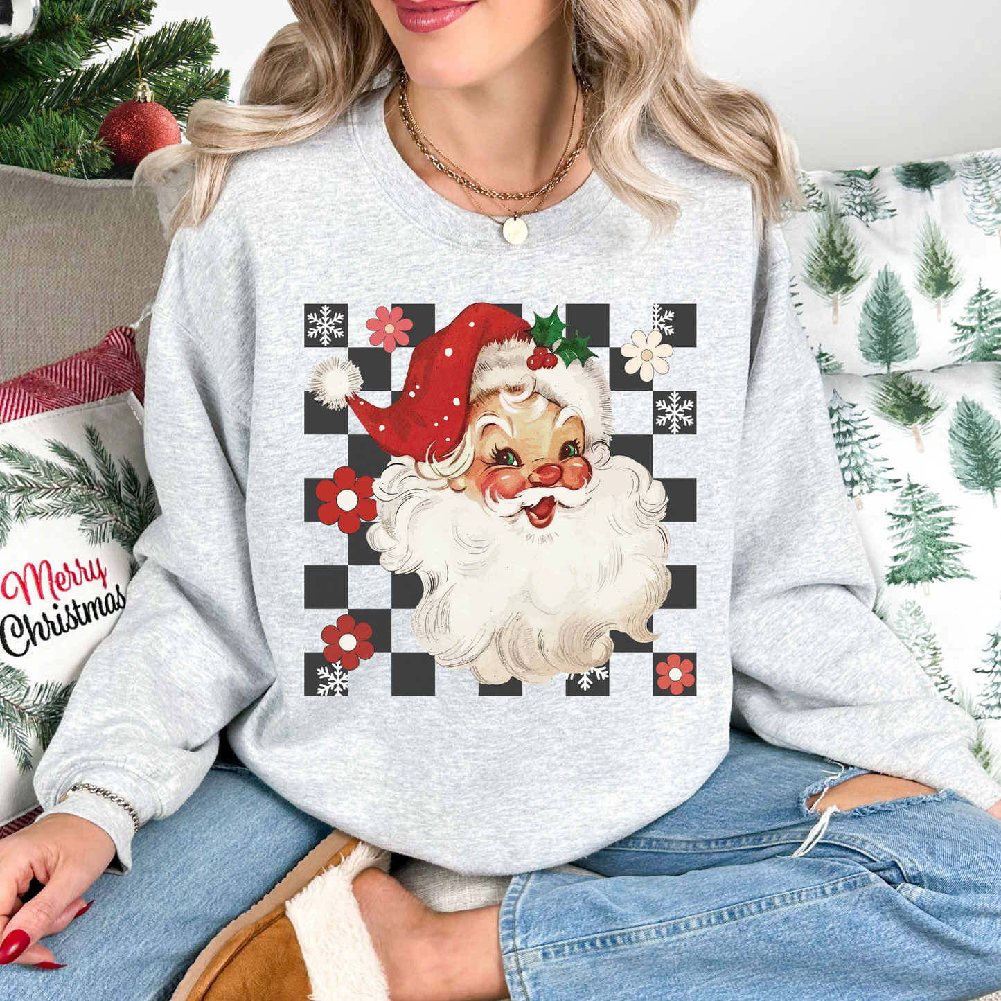 Groovy Claus Crewneck