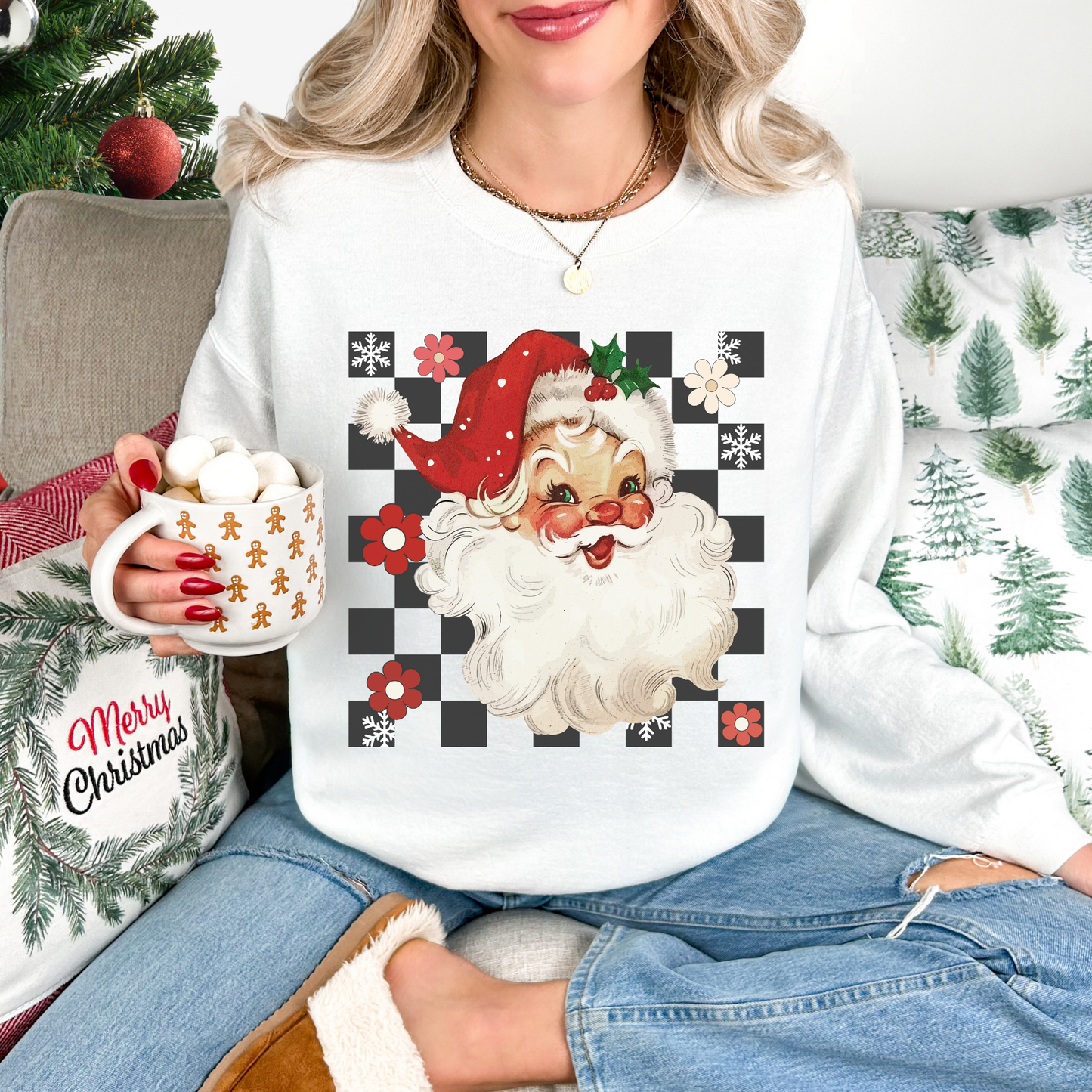 Groovy Claus Crewneck