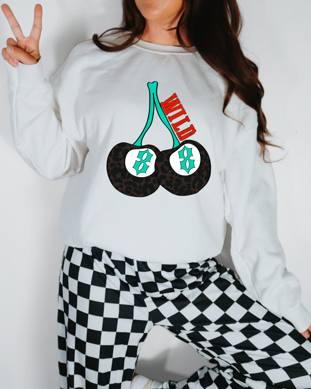 Wild Cherry Crewneck