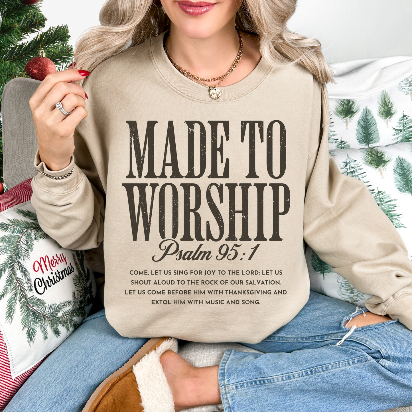 Made to Worship Crewneck