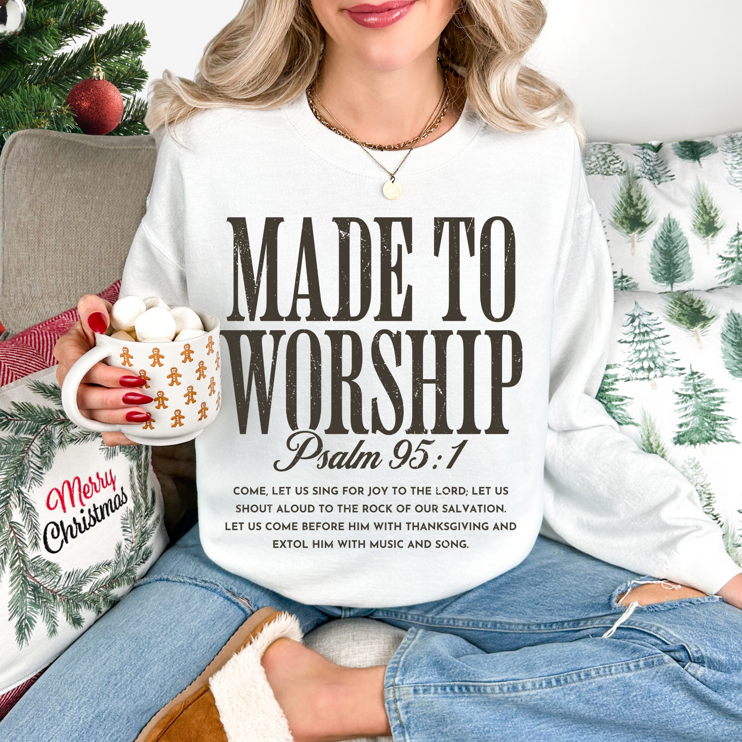 Made to Worship Crewneck