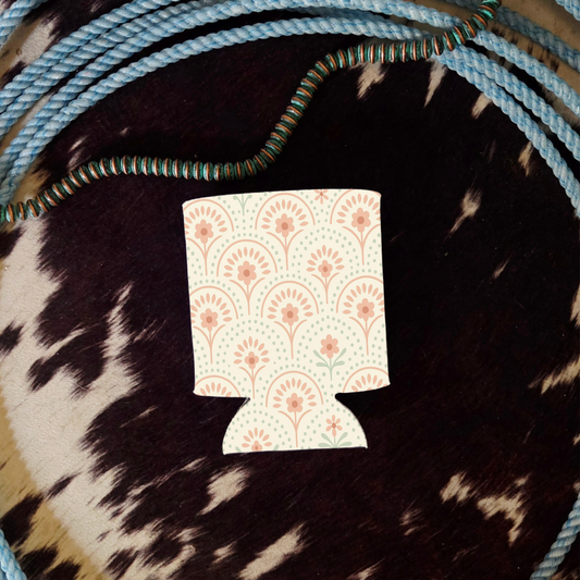 Blush Bloom Can Cooler