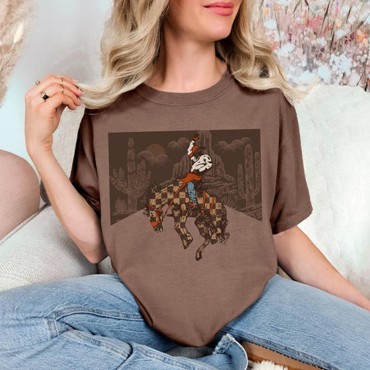 The Checkered Outlaw Tee