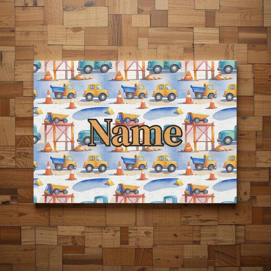 Kids Construction Puzzle 120 Pieces